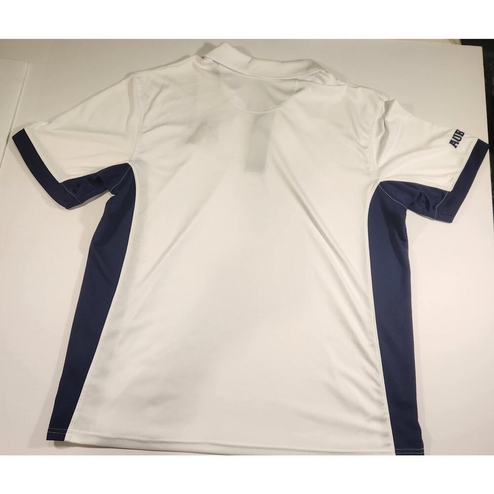 Auburn‎ Tigers Polo Shirt Mens XL Short Sleeve KA Knights Blue Colorbock Stretch - Picture 2 of 10